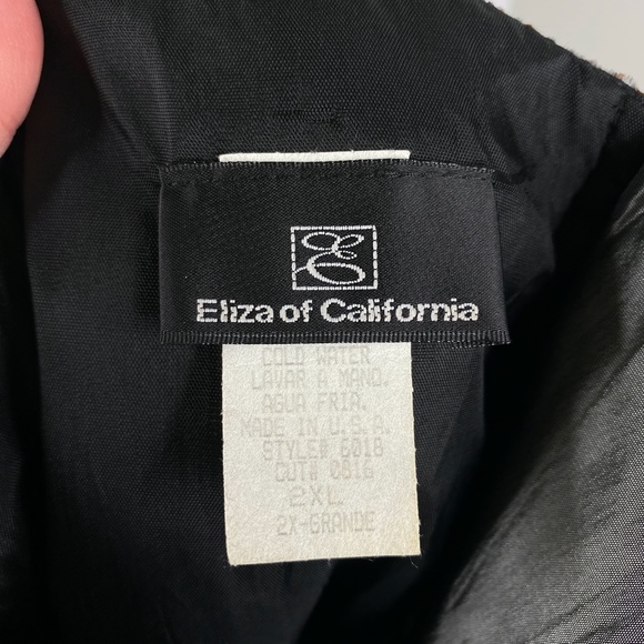 VTG Eliza of California Corset Top 2X (Runs small) Costume Cosplay - Picture 15 of 16